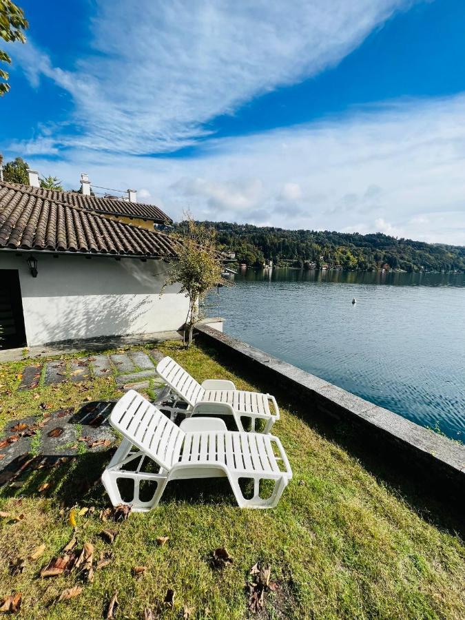 Lake View Cottage Beach Orta San Giulio Exteriör bild